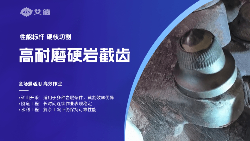 耐磨硬岩截齿 耐磨硬岩截齿